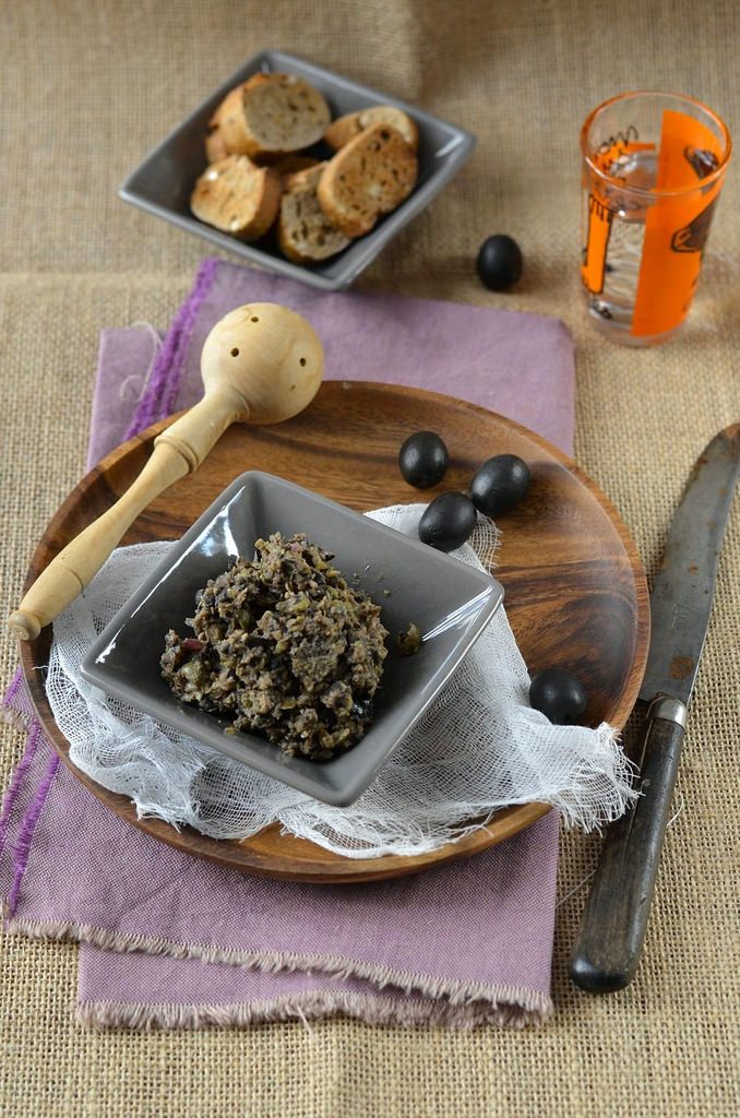 Tapenade maison d'olives noires