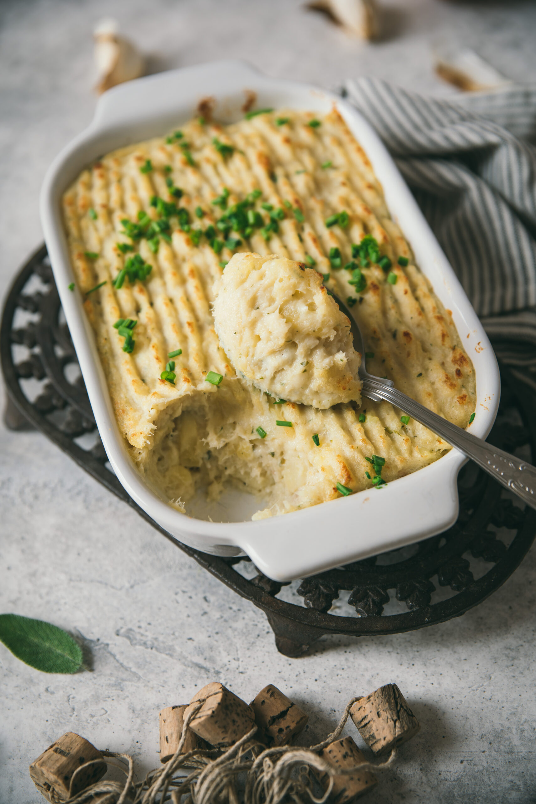 recette maison gratin poisson cabillaud pomme de terre