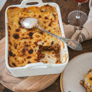 Moussaka – Gratin d’aubergine au boeuf