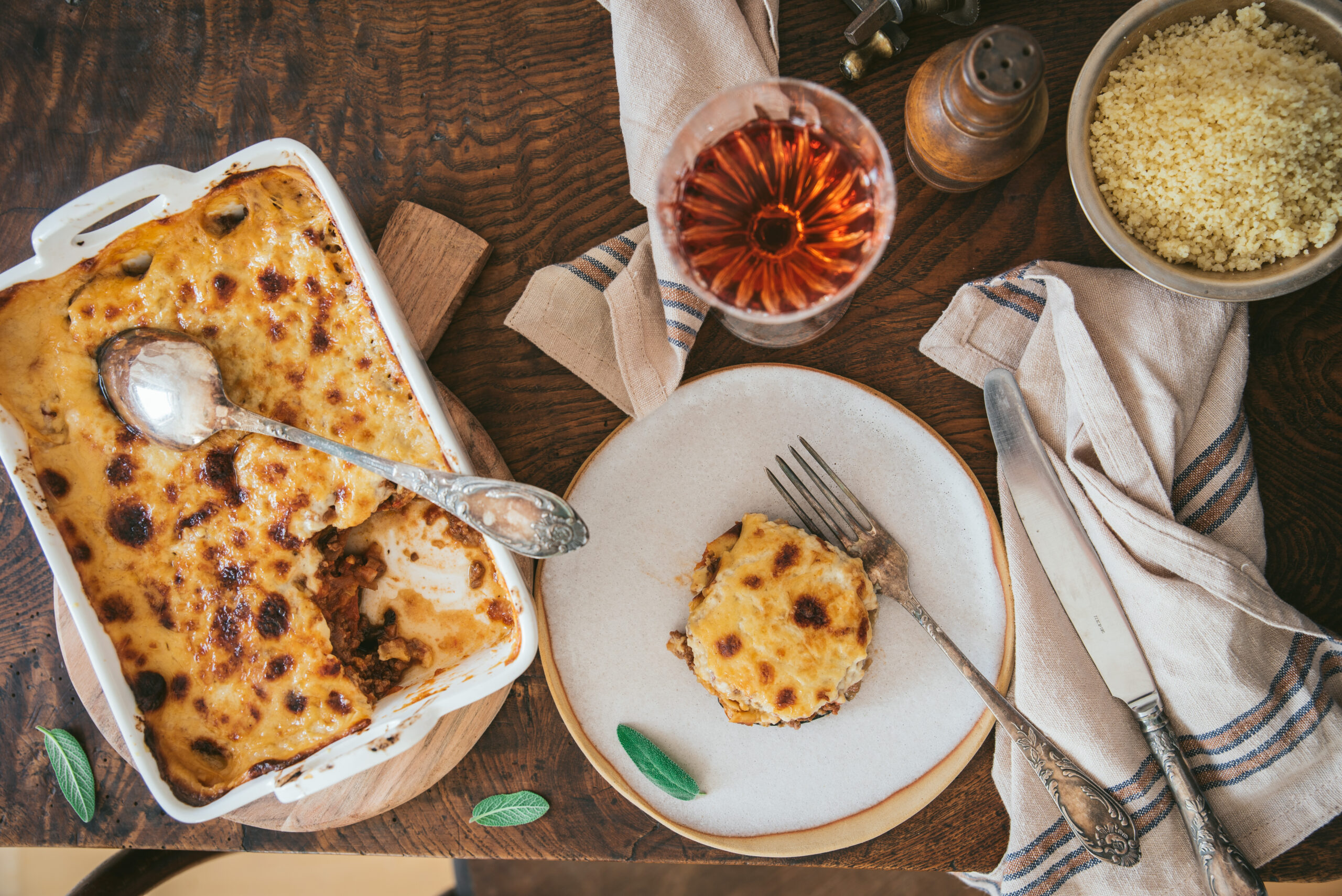 Moussaka – Gratin d’aubergine au boeuf
