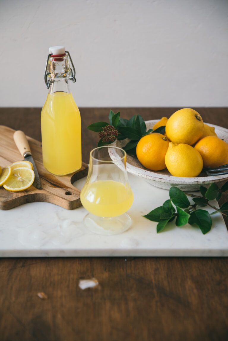 Homemade Limoncello {Easy Recipe}