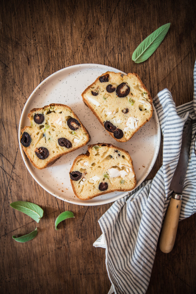 Cake salé olive et feta